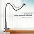 Voinap 17 16 15 14 13 12. Gooseneck Phone Holder for Bed Laying Dowm, Magnetic Cell Phone Stand for Desk Headboard