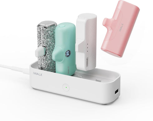 iWALK Charger Station for Portable Charger 4500mAh, 4800mAh, 5000mAh Power Bank for iPhone Charging Station