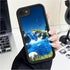 Branwen for iPhone 16E Case 6.1 inch Blue Waterfall Butterfly Soft Touch Step