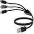 BoxWave S7 MP3 Cable Compatible with QNGEE Portable Player - MultiCharge MicroUSB Cable, Multiple Charging Cable Micro