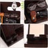 5-in-1 Wood Phone Docking Station, Desktop Organizer for Phone, Watch, Keys, Glasses & Office Supplies, Birthday Gifts