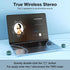 Mini Bluetooth Speaker Wireless, Tiny Bluetooth Speaker with Built-in Mic, TWS Portable Speaker for Croc Speaker,