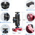 Smartphone Fence Mount for Tennis & Pickleball Training, Adjustable Retractable, 360 Swivel for iPhone, Android,