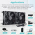 5V 120mm 240mm Wathai High Airflow Router Cooling Fan for Computer Cooler TV Small Box DC USB Power Fan with Multi