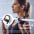 Wireless Earbuds with Microphone, Bluetooth Headphones Over The Ear, 70H Playback Time, Leather Display Case, HiFi