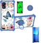 jioeuinly Nuu A23 Plus S6304l Case, Compatible with Tempered Glass Screen Protector, Ring Support, Luminous Effect,