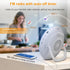 Dimmable DreamSky Sunrise Alarm Clock Radio for Bedroom - Wake up Light Alarm Clock for Kids Heavy Sleepers Adults