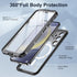 Samsung Galaxy S24 Case Waterproof, IP68 Underwater, 12FT Military Shockproof with Built-in Screen & Lens Protector,