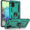 Samsung A71 5G Cellular Phone Case - Military Grade Heavy Duty Protection with Rotating Ring Kickstand