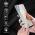 Orzero (3 Pack) Tempered Glass Screen Protector - Compatible for OnePlus Nord N100, 9 Hardness, High Definition,