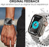 Ultra Look - Fullife 2 in 1 Waterproof Case for Apple Watch Series 6 44mm with Front & Back Protective Bumper Cover