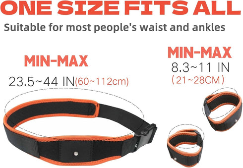 VR Tracker Straps 3 in 1 for Vive Ultimate Tracker, Full Body Tracking Belt for VR Chat, Dance Dash, New Model 2024