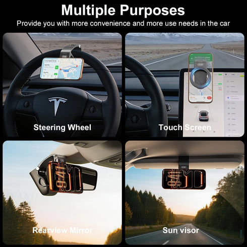 XO Simple is Beauty Magnetic Phone Holder for Car,Strong Non-Slip Car Phone Mount, Hands-Free Navigation for Car,Phone