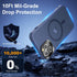 Upgraded Magnetic iPhone 12/iPhone 12 Pro Case, Slim Deep Blue Matte, Military-Grade Protection, Compatible with