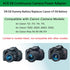 Gonine LP-E8 Dummy ACK-E8 T5i T4i T3i T2i 700D 650D 600D 550D Battery and AC Power Adapter Kit for Canon EOS Rebel