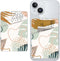 Leather Phone Card Holder Wallet, Stylish Stick Back Phone Wallet for Credit Cards, Suitable for iPhone, Samsung,