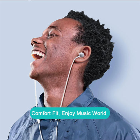 USB C Headphones for iPhone 15 Pro, Type C Wired Earbuds, Noise Canceling in-Ear Headset with Mic, 2 Pack