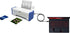 50 2.0 ft USB Printer Cable - Type A Male to B Male, Compatible with HP, Canon, Epson, Lexmark, Dell, Xerox, Samsung