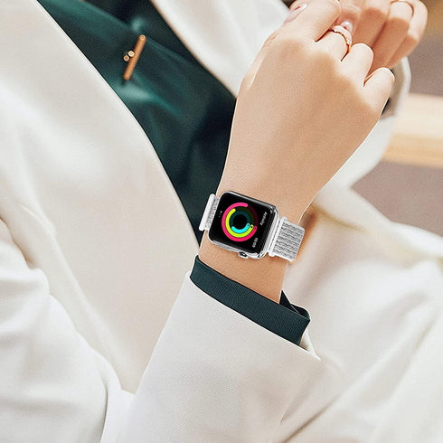 Smart Watch for Men Women Kids, HCHLQL Touch Screen Fitness Tracker with Call/SMS/Heart Rate/Blood Oxygen Monitor, White