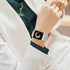 Smart Watch for Men Women Kids, HCHLQL Touch Screen Fitness Tracker with Call/SMS/Heart Rate/Blood Oxygen Monitor, White