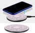20W Charging Pad with Breathing Light Effect, Sakura Desktop Fast Charging Power for Phones Tablets Headphones