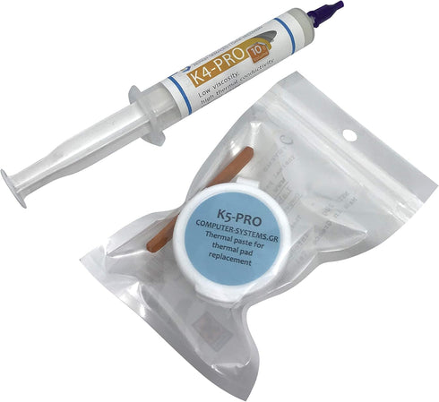 K5 PRO 20g & K4 PRO 10g Thermal Paste and Putty Pad Replacement Set for Apple iMac, Asus ROG, Acer Nitro