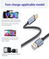 Micro USB Cable 20ft, Long Fast Charging & Sync Android Charger,Braided Nylon Micro USB Cables for Samsung Galaxy S7/S6 and Edge,Note 6/5,Sony,Kindle,PS4,Android Devices - Grey
