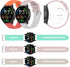 Bands for Xiaomi Mi Smartwatch, 10 Pack Soft Silicone Strap Replacement Wristbands for Men Women