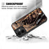 for iPhone 11 Case, Heavy Duty 3 in 1 Hybrid Hard PC & Soft Silicone Shockproof Drop Protective Case for iPhone 11 (2019) 6.1 inch, Duck Hunting Camouflage Shotgun Bullets Decoy