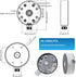 DS-1280ZJ-PT6 Water-Proof Junction Box Mount Bracket for Bullet&Dome Cameras, Compatible with Hik DS-1280ZJ-DM21