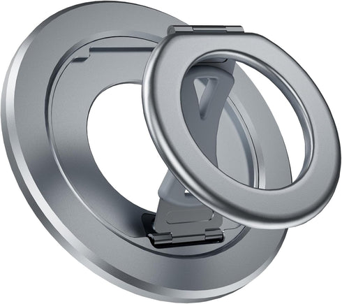 Ultra-Light Dual Sided Magnetic Phone Holder,Car Mount, 360 Rotation Finger Ring Holder,Foldable