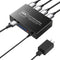 Happfeel HDMI Splitter 1 in 4 Out Mirror Display Only, Powered 1x4 HDMI