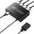 Happfeel HDMI Splitter 1 in 4 Out Mirror Display Only, Powered 1x4 HDMI