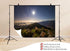 UPXIO 10x8ft Mountain Night View Backdrop with City Lights and Dark Sky Photo Background Tapestry for Evening