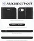TUCCH Case Wallet for iPhone SE 2022/iPhone 7/8/iPhone SE 2020, PU Leather with 3 Card Slots, Magnetic Flip Folio