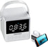 MOMOHO Portable Bluetooth Speaker with Time Display, Portable Wireless Speaker, TWS Stereo Sound,