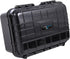 CASEMATIX 8" Waterproof Small Hard Case with Customizable Foam for Portable Electronics, Tools, and Accessories