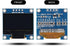 DWEII 6PCS 0.96 inch 12864 128X64 I2C SSD1306 4 OLED LCD Display Board Module IIC Driver Pins for Arduino Raspberry