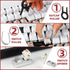 RUNJRX Switch Opener for Cherry MX, Akko, Gateron, TTC, Kailh Panda Mechanical Keyboard Switches (Silver)
