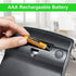 EOCIK 12 Pack HHR-55AAABU 1.2V 550mAh Rechargeable AAA Batteries NI-MH AAA Battery for Panasonic Cordless Phones,Remote