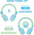 Riwbox BT05 Bluetooth Kids Headphones, Wireless Foldable Headset Over Ear with Mic/TF Card for iPad/iPhone/Tablet