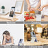Mayten Foldable Cell Phone Stand for iPhone, Adjustable Holder for iPhone 15/14/13/12/11/Pro/Max/SE, White