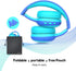 gorsun Bluetooth Kids Headphones, Wireless Headsets with 85dB Volume Limited, Stereo Over-Ear for Boys and Girls (Blue)