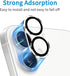 Dengduoduo 3 Pack 17, 9H Camera Lens Protector for iPhone Tempered Glass, Ultra HD, Hardness, Anti-Scratch, Case