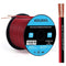 Speaker Wire Cable 18 Gauge 100FT 18/2 AWG CCA Red Black Wire for Low Voltage DC 12V/24V Stereo Audio