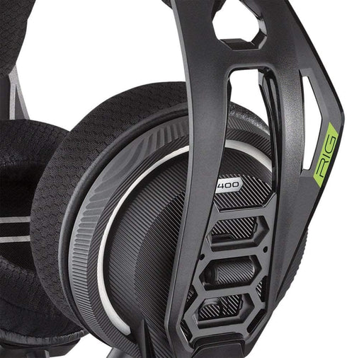 RIG 400HX Replacement Headphone Earpads for Plantronics RIG 400HX / RIG 500HX Stereo Gaming Headsets (Black)