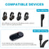 Arctis 5 Cable Compatible with SteelSeries Arctis 3, Arctis 5, Arctis 7, Arctis Pro Gaming Headset, Replacement Audio Cable Cord, 5ft