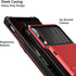 Vofolen iPhone Xs Max Case: Wallet ID Slot, Credit Card Holder, Rugged TPU Rubber Armor, Scratch Resistant Dual Layer