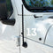VOFONO 13 Inch Antenna for Jeep Wrangler Gladiator 2007-2025, Short Antenna for JL JK Rubicon Sahara Sport Accessories