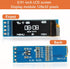 JAMHER 0.91 Inch I2C 128x32 Wire(5Pack IIC OLED Display Module Pixel Mini Self-Luminous Display Screen Board